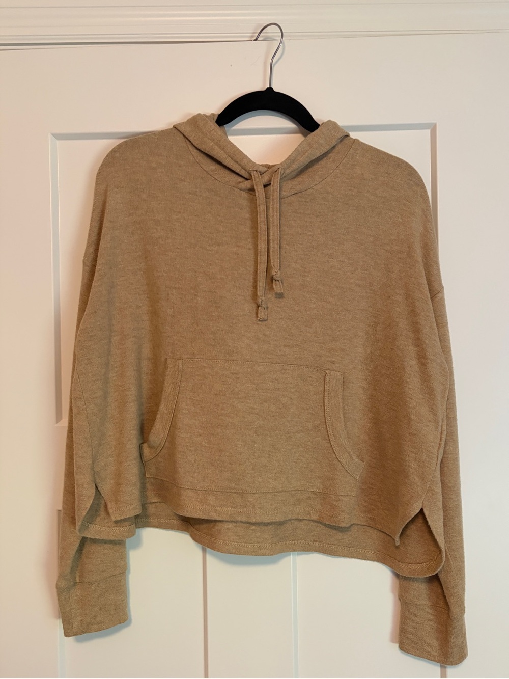 GAP Cropped Hoodie - Tan
